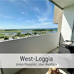 Gisela Und Franz - Fuer Sonnenuntergangfans - 180 Grad Meerblick - Saisonstrandkorb Inkl Von Mai-sept Am Naturstrand In 450 M - 3 Einzelbetten - Kueche Mit Spuelmaschine - Wlan - Spiele Und Buecher - Baecker Restaurants Indoorspielplatz