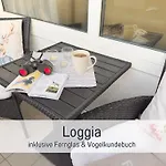 Appartamento Gisela Und Franz - Fuer Sonnenuntergangfans - 180 Grad Meerblick - Saisonstrandkorb Inkl Von Mai-sept Am Naturstrand In 450 M - 3 Einzelbetten - Kueche Mit Spuelmaschine - Wlan - Spiele Und Buecher - Baecker Restaurants Indoorspielplatz