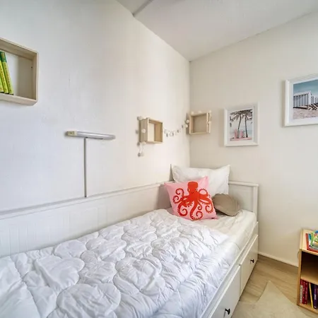 아파트 Fewo Gisela Und Franz - Fuer Sonnenuntergangfans - 180 Grad Meerblick - Saisonstrandkorb Inkl Von Mai-Sept Am Naturstrand In 450 M - 3 Einzelbetten - Kueche Mit Spuelmaschine - Wlan - Spiele Und Buecher - Baecker Restaurants Indoorspielplatz *