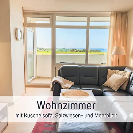 Apartment Gisela Und Franz - Fuer Sonnenuntergangfans - Meerblick - Saisonstrandkorb Inkl Von Mai-mitte Sept Am Naturstrand In 450 M - 3 Einzelbetten - Kueche Mit Spuelmaschine - Wlan - Spiele - Buecher - Minimarkt - Baecker - Restaurants- Indoorspielplat *