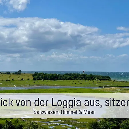 Gisela Und Franz - Fuer Sonnenuntergangfans - Meerblick - Saisonstrandkorb Inkl Von Mai-mitte Sept Am Naturstrand In 450 M - 3 Einzelbetten - Kueche Mit Spuelmaschine - Wlan - Spiele - Buecher - Minimarkt - Baecker - Restaurants- Indoorspielplat *