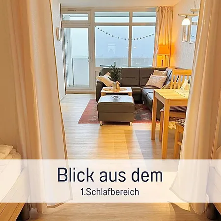 Gisela Und Franz - Fuer Sonnenuntergangfans - Meerblick - Saisonstrandkorb Inkl Von Mai-mitte Sept Am Naturstrand In 450 M - 3 Einzelbetten - Kueche Mit Spuelmaschine - Wlan - Spiele - Buecher - Minimarkt - Baecker - Restaurants- Indoorspielplat