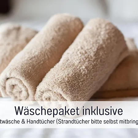 Gisela Und Franz - Fuer Sonnenuntergangfans - Meerblick - Saisonstrandkorb Inkl Von Mai-mitte Sept Am Naturstrand In 450 M - 3 Einzelbetten - Kueche Mit Spuelmaschine - Wlan - Spiele - Buecher - Minimarkt - Baecker - Restaurants- Indoorspielplat Apartment *