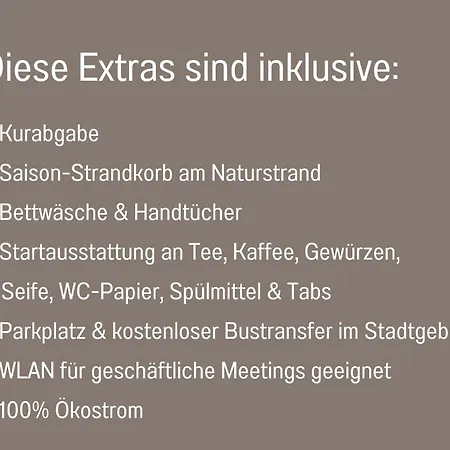 Appartamento Gisela Und Franz - Fuer Sonnenuntergangfans - 180 Grad Meerblick - Saisonstrandkorb Inkl Von Mai-sept Am Naturstrand In 450 M - 3 Einzelbetten - Kueche Mit Spuelmaschine - Wlan - Spiele Und Buecher - Baecker Restaurants Indoorspielplatz *